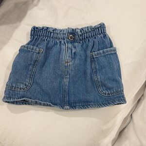 Zara kids  Denim Mini Skirt